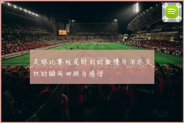 足球比赛结尾时刻的激情与泪水交织的瞬间回顾与感悟